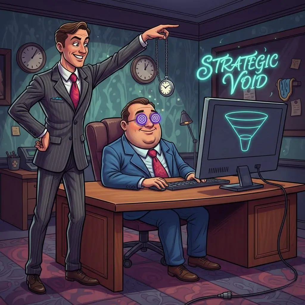 #ШуткаПонедельника  
Почему менеджеры по продажам — лучшие психологи в мире?
Потому что они могут за 30 секунд убедить босса, что пустая воронка продаж — это не отсутствие работы, а “стратегическое оч... | Сетка — социальная сеть от hh.ru