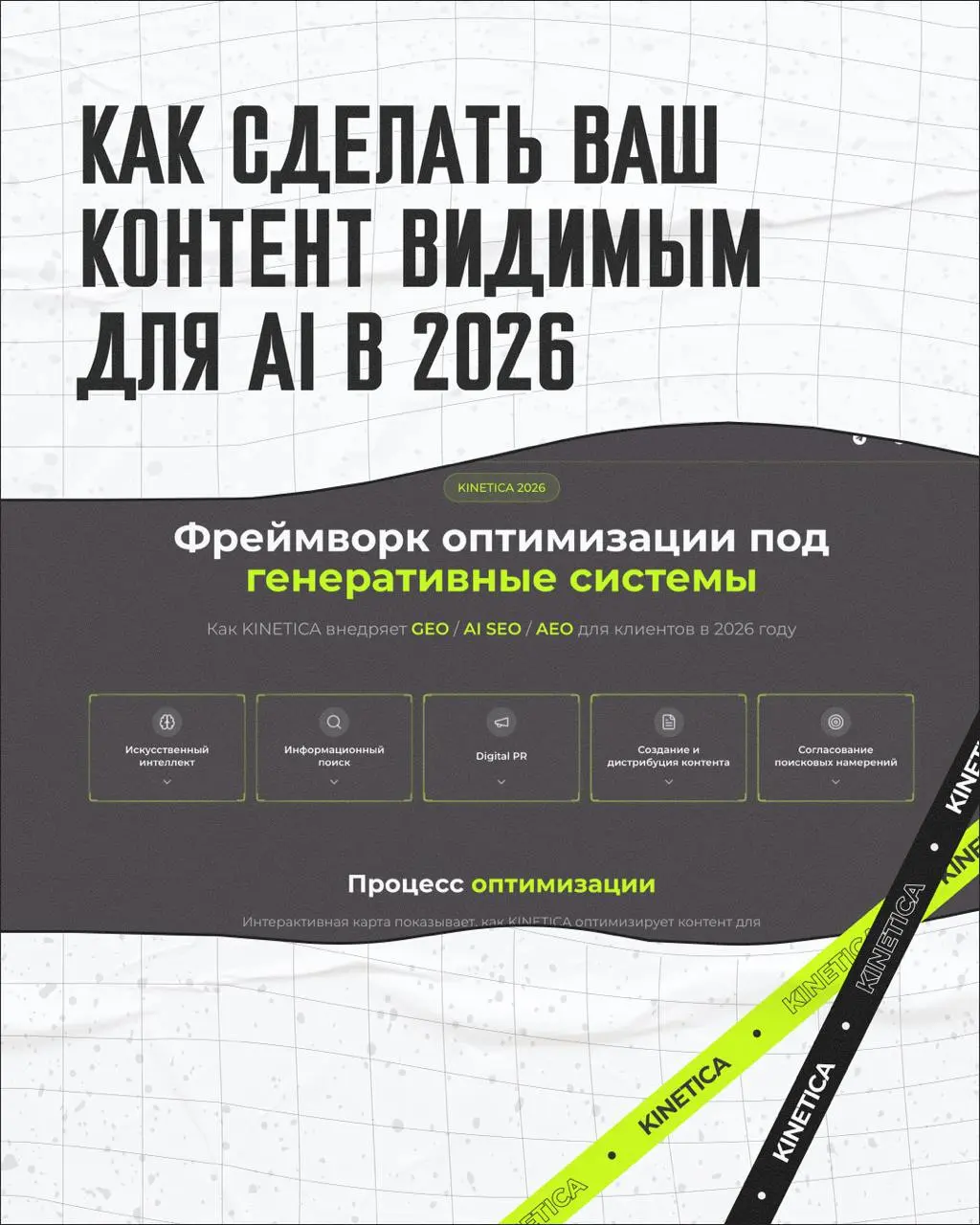 ✔️ Как сделать контент видимым для AI-систем и генеративной выдачи в 2026 — собрали это в интерактивный фреймворк | Сетка — социальная сеть от hh.ru