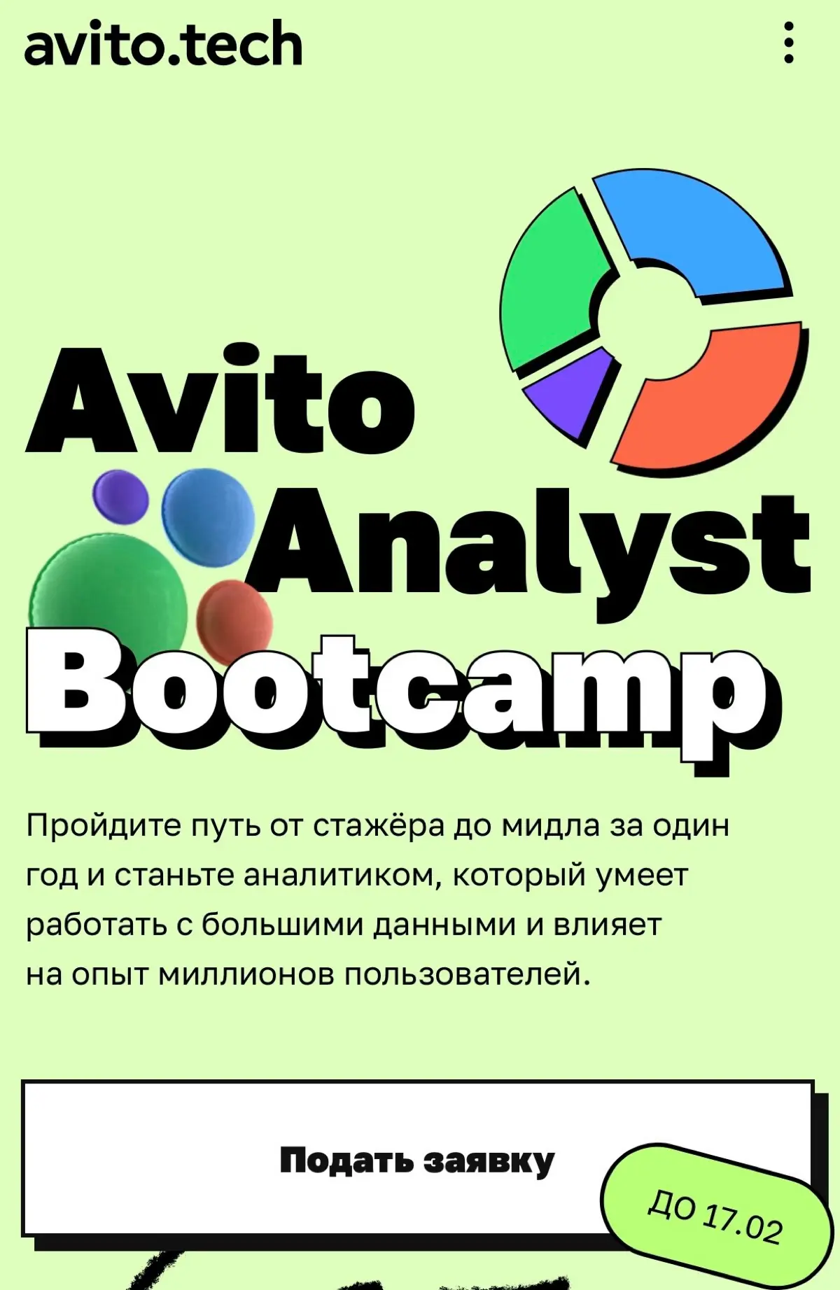 Актуальные стажировки | Сетка — социальная сеть от hh.ru