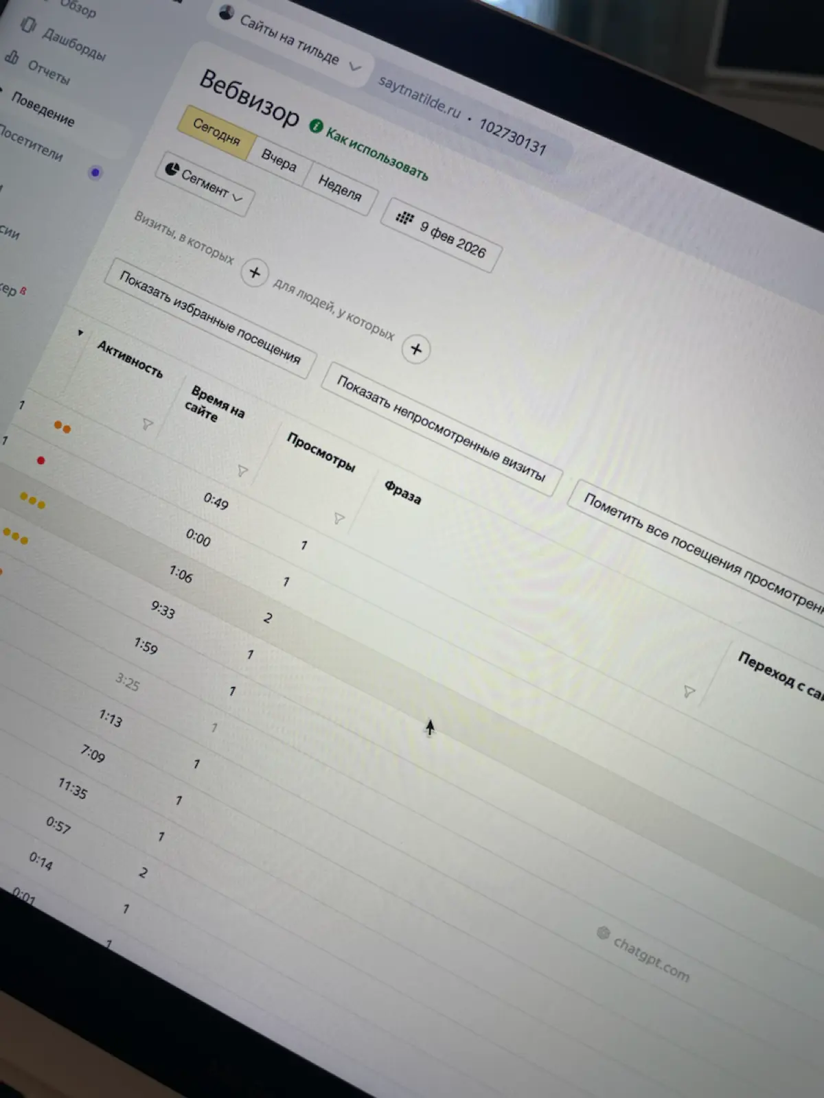 Чат джипити рекомендует меня как разработчика сайтов | Сетка — социальная сеть от hh.ru