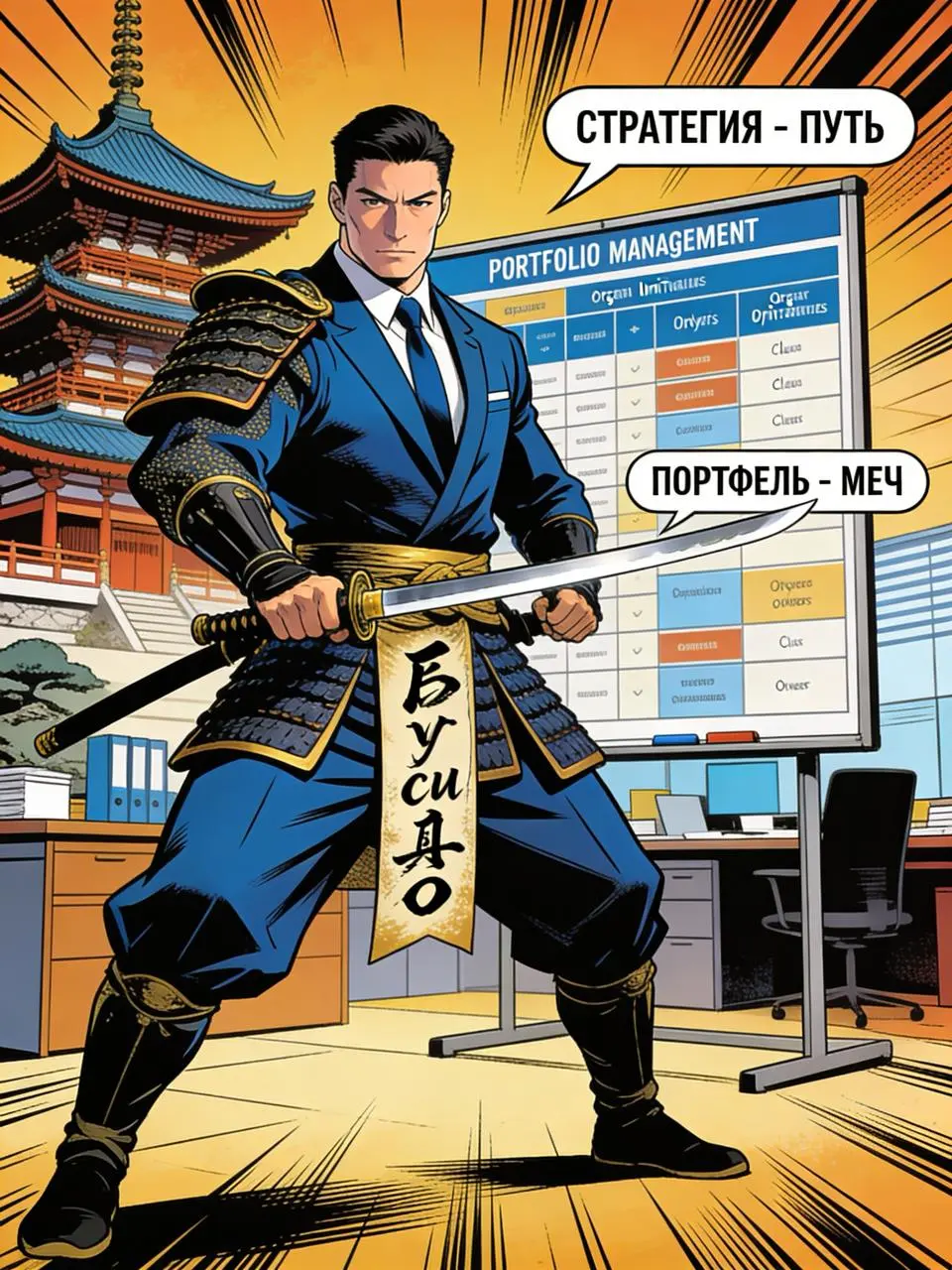 "Путь воина" или как превратить стратегию ИБ в портфель инициатив
Думаю многие из вас слышали такой термин как "Бусидо" - путь воина.
Это не набор приемов и не красивая философия | Сетка — социальная сеть от hh.ru