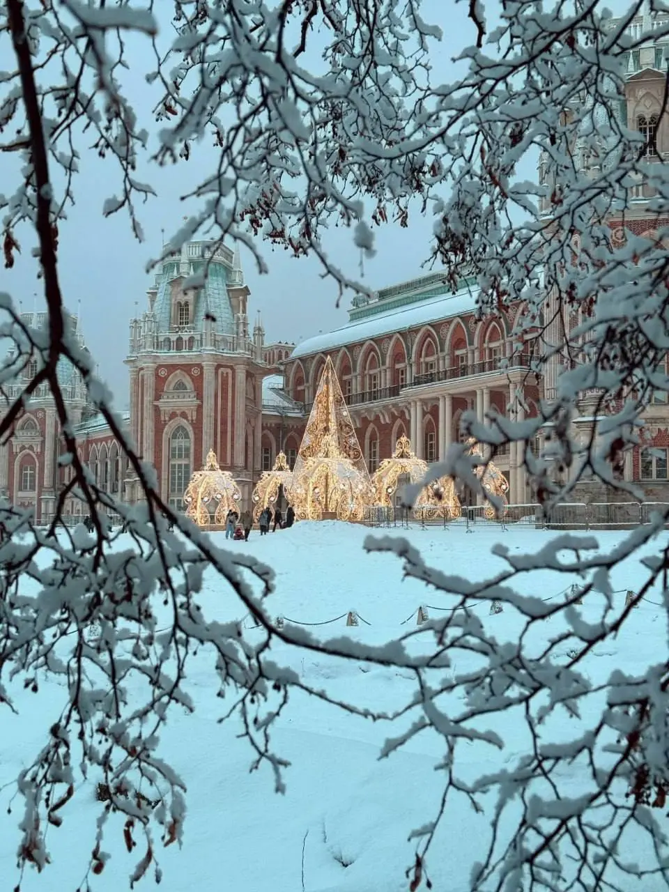 ❄️ Бесплатное посещение «Царицыно»
11 февраля 10:00-17:30
Вы сможетепосетить Большой дворец и Детский музей, Средний и Малый дворцы, Хлебный дом и Третий Кавалерский корпус, оранжереи | Сетка — социальная сеть от hh.ru