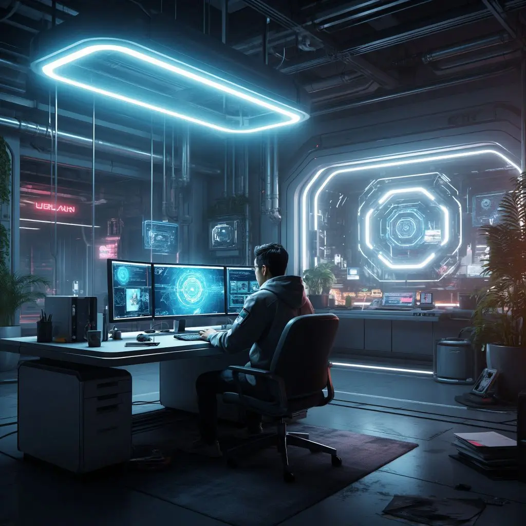 👾AI-Cyberpunk: цифровые зарисовки от ИИ | Сетка — социальная сеть от hh.ru