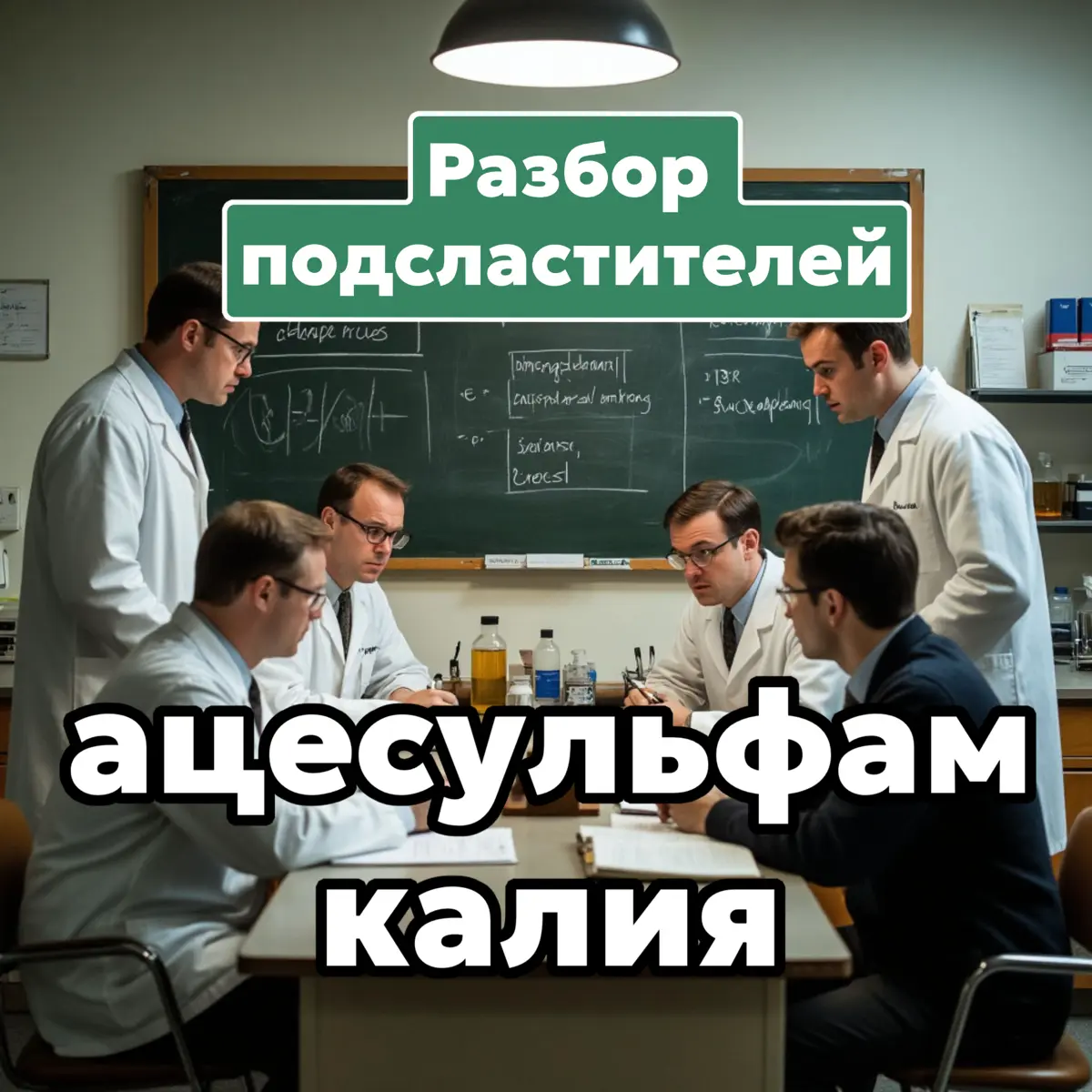 Подсластители: ацесульфам калия | Сетка — социальная сеть от hh.ru