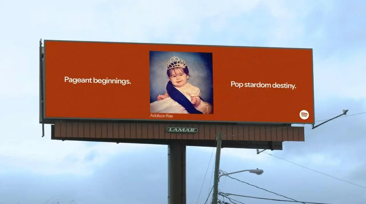 Spotify не так давно выпустила рекламную компанию с детскими фотографиями звезд, наминированных на Грэмми | Сетка — социальная сеть от hh.ru