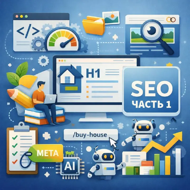Часть 1. Почему SEO — это не надстройка, а часть архитектуры продукта
Мы делали доработку SEO-механизмов для платформы «МОЙ ИЖС» | Сетка — социальная сеть от hh.ru