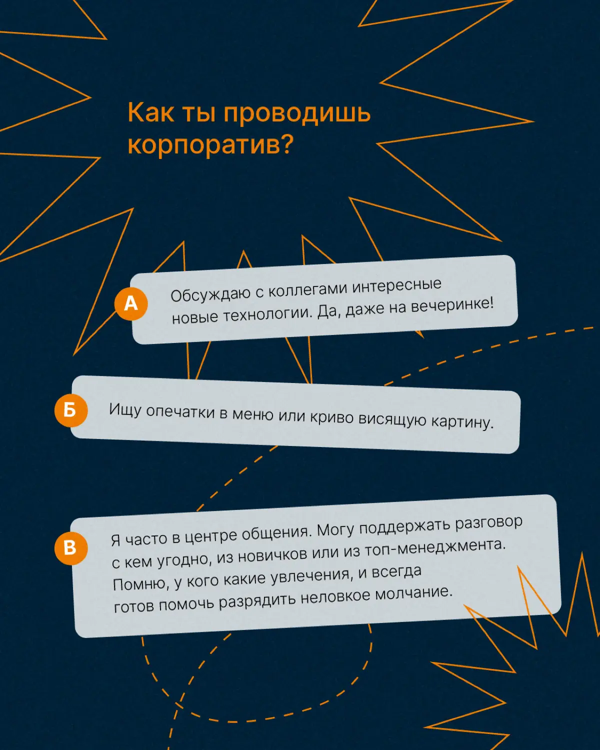 Пройди тест и узнай, какая профессия тебе подходит больше 💻 | Сетка — социальная сеть от hh.ru