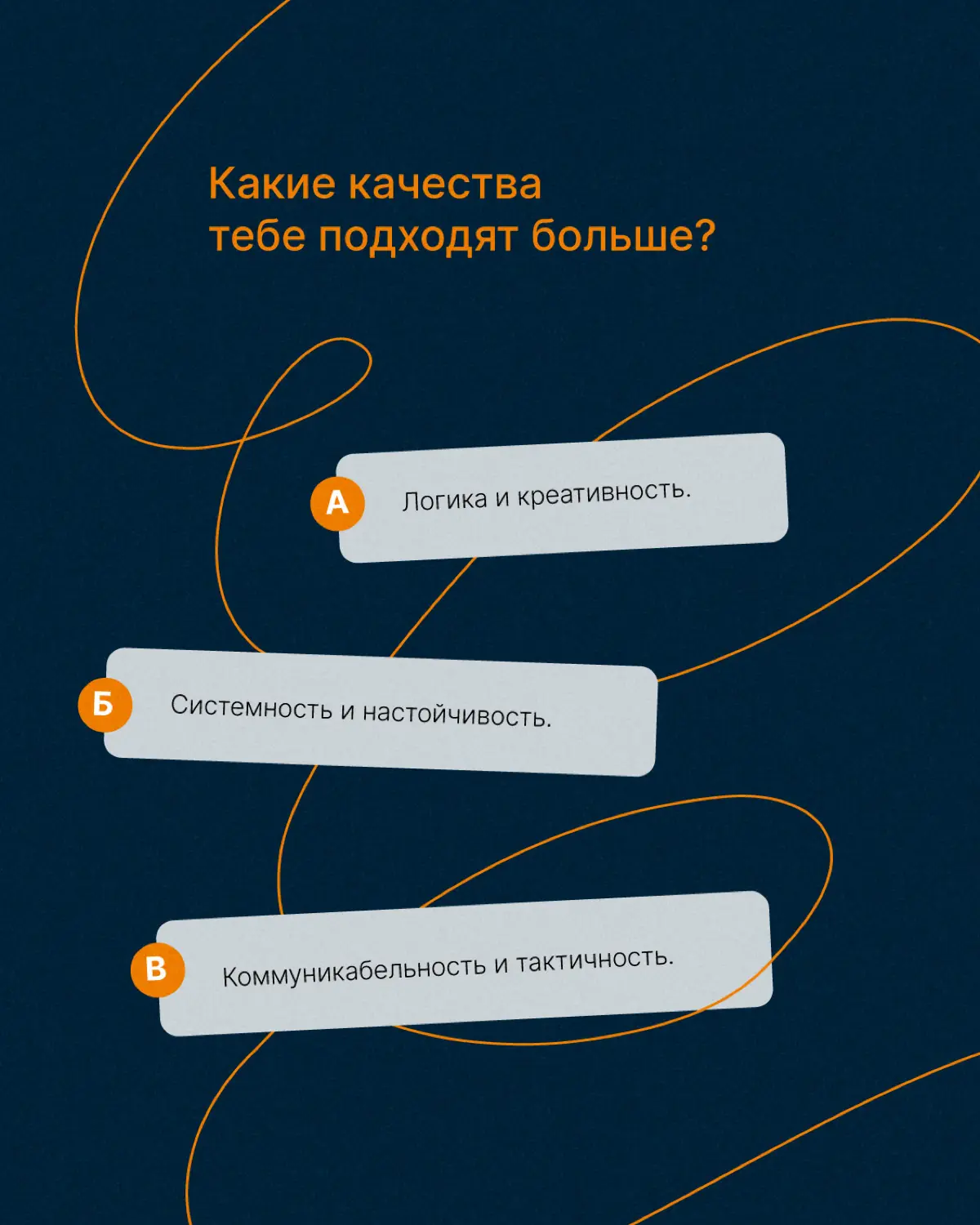 Пройди тест и узнай, какая профессия тебе подходит больше 💻 | Сетка — социальная сеть от hh.ru