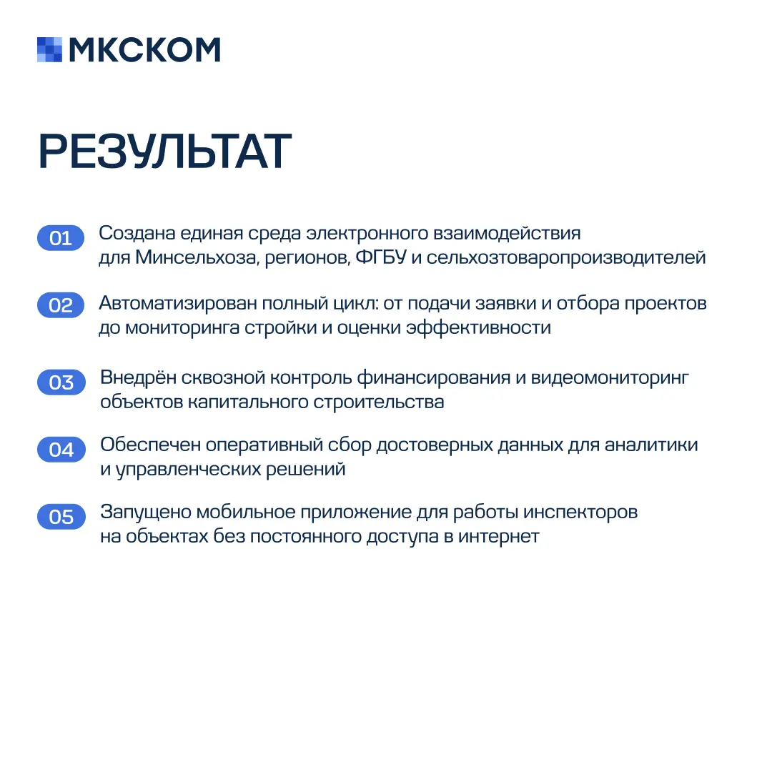 Внедрение подсистемы «Мелиорация» АИС «Субсидии АПК» | Сетка — социальная сеть от hh.ru