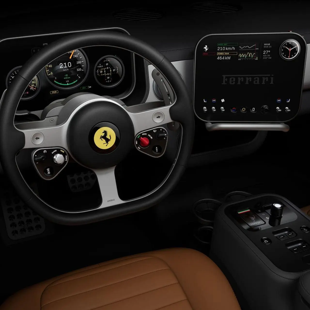 Ferrari Luce
#дизайнобл
Джони Айв (ex Apple) является автором дизайна интерьера новой электрической Ferrari Luce | Сетка — социальная сеть от hh.ru