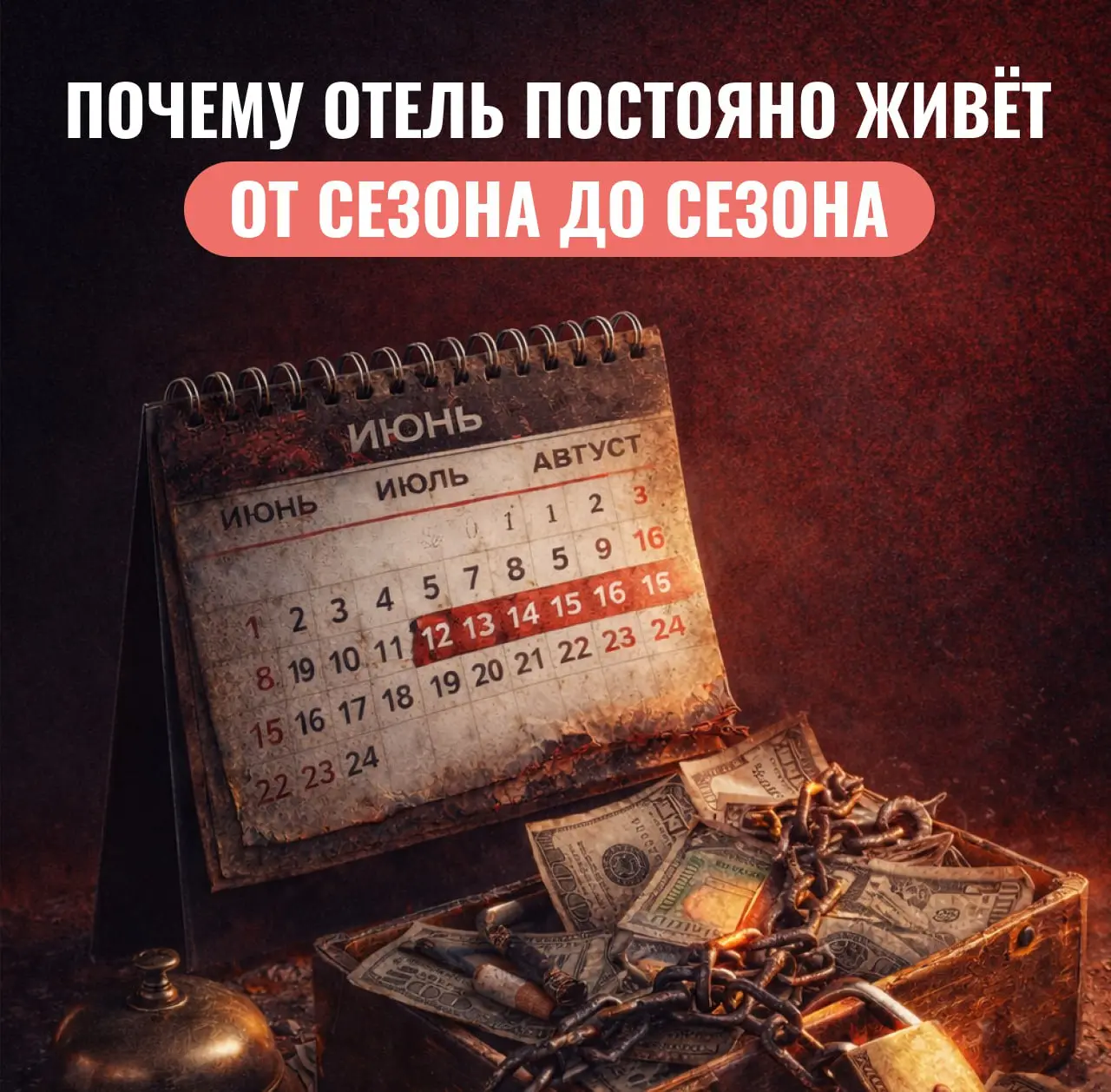 Почему отель с постоянной рекламой всё равно живёт «от сезона до сезона»
Многие отели говорят одно и то же:
«Реклама у нас идет постоянно — Яндекс, Google, агрегаторы | Сетка — социальная сеть от hh.ru