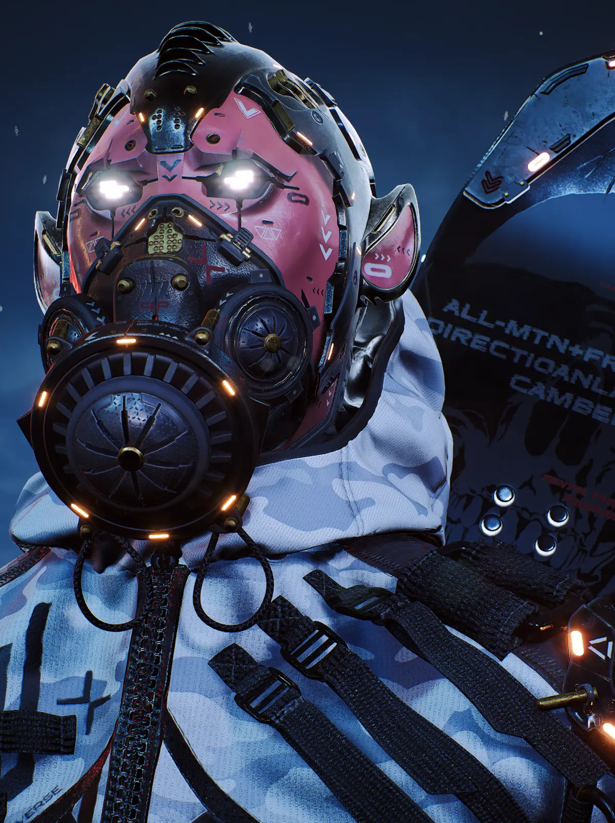 Наконец то закончила персонажа, которого делала полтора месяца:) разобралась немного с UE5, светом, сиквенсером и тп. Шлем сделала во Fusion360, люблю этот софт, а остальное по стандартному пайплайну | Сетка — социальная сеть от hh.ru