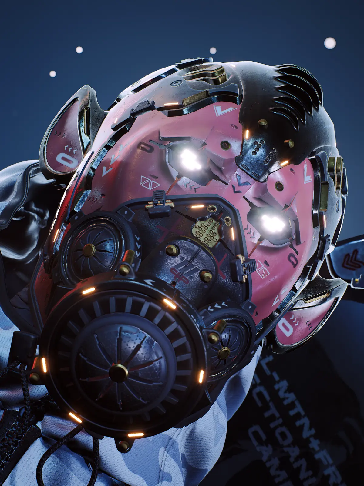 Наконец то закончила персонажа, которого делала полтора месяца:) разобралась немного с UE5, светом, сиквенсером и тп. Шлем сделала во Fusion360, люблю этот софт, а остальное по стандартному пайплайну | Сетка — социальная сеть от hh.ru