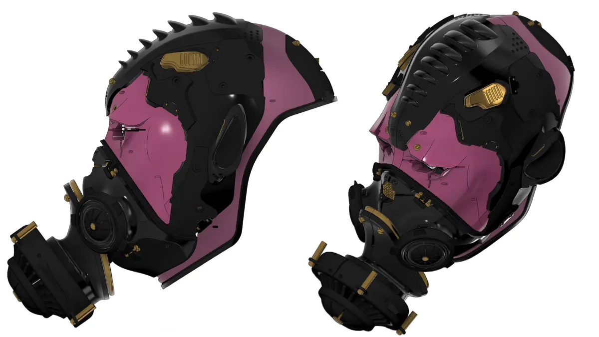 Наконец то закончила персонажа, которого делала полтора месяца:) разобралась немного с UE5, светом, сиквенсером и тп. Шлем сделала во Fusion360, люблю этот софт, а остальное по стандартному пайплайну | Сетка — социальная сеть от hh.ru