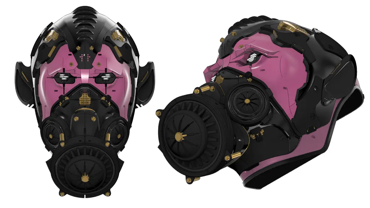 Наконец то закончила персонажа, которого делала полтора месяца:) разобралась немного с UE5, светом, сиквенсером и тп. Шлем сделала во Fusion360, люблю этот софт, а остальное по стандартному пайплайну | Сетка — социальная сеть от hh.ru