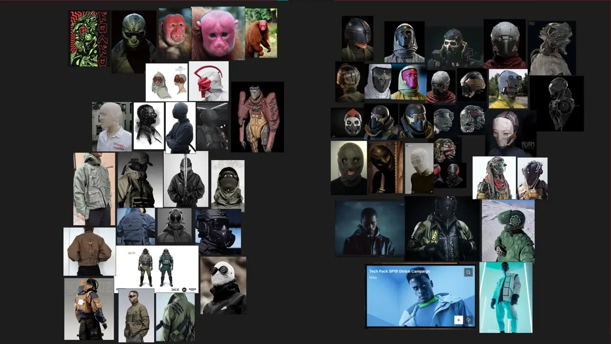 Наконец то закончила персонажа, которого делала полтора месяца:) разобралась немного с UE5, светом, сиквенсером и тп. Шлем сделала во Fusion360, люблю этот софт, а остальное по стандартному пайплайну | Сетка — социальная сеть от hh.ru