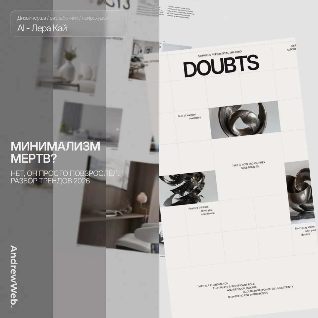 Гайз, давайте честно: слово «минимализм» уже набило оскомину. У всех в голове всплывают стерильные белые сайты, где непонятно, куда нажимать. 💀 Это — мертвый минимализм прошлого | Сетка — социальная сеть от hh.ru