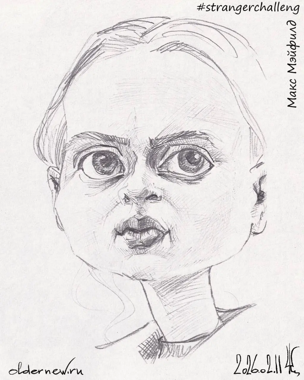 04 — Макс Мэйфилд (Максин Мэйфилд) из вселенной "Очень странные дела".
В исполнении Сэди Синк (Sadie Sink).
Для марафона #strangerchalleng от @butovart | Сетка — социальная сеть от hh.ru