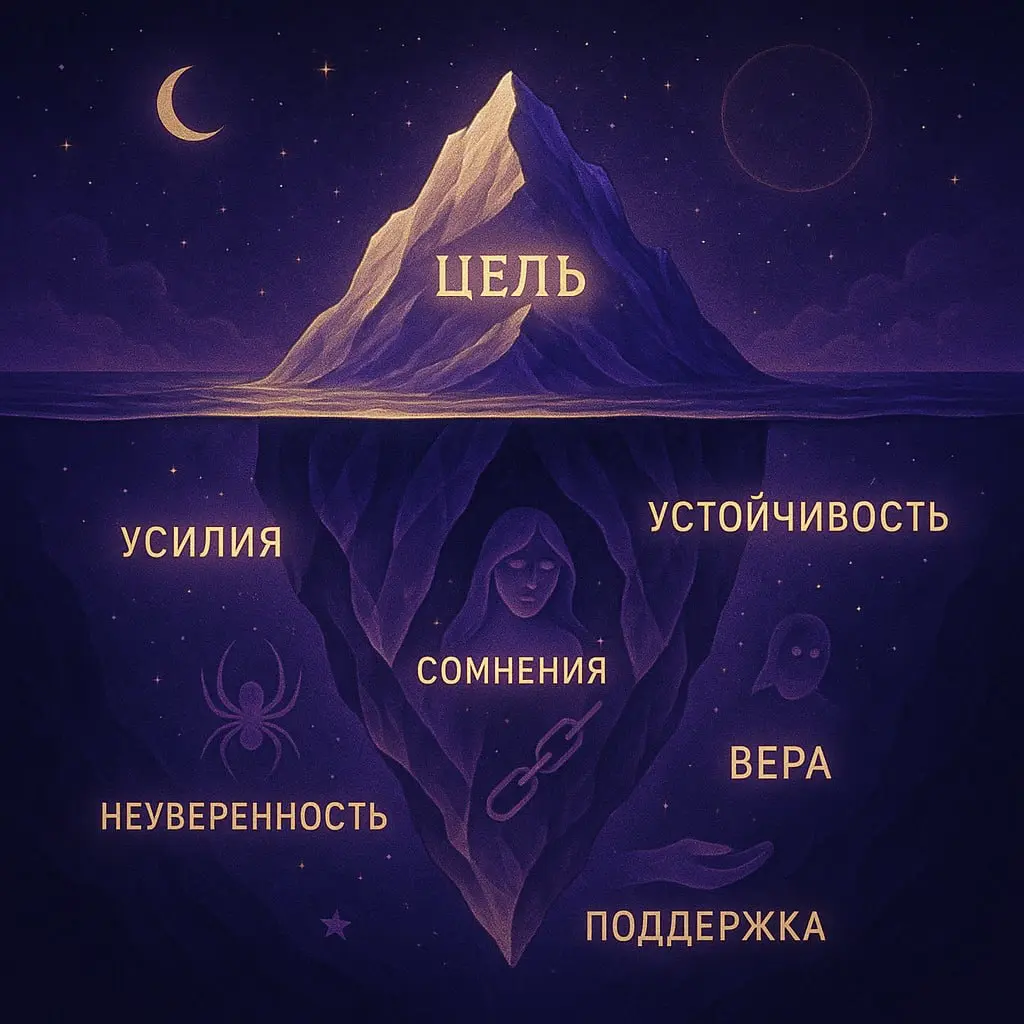 Путь к цели - вершина Айсберга: как "не утонуть" на ее пути | Сетка — социальная сеть от hh.ru