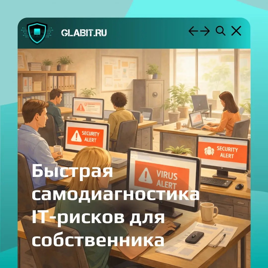 Быстрая самодиагностика IT-рисков для собственника
Этот чек не про «страшные атаки».
Он про то, где бизнес может тихо терять деньги | Сетка — социальная сеть от hh.ru
