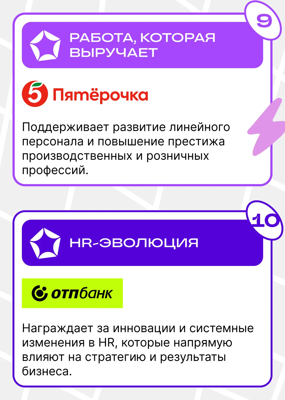 Номинируйтесь на Премию «HR Бренд 2025» | Сетка — социальная сеть от hh.ru