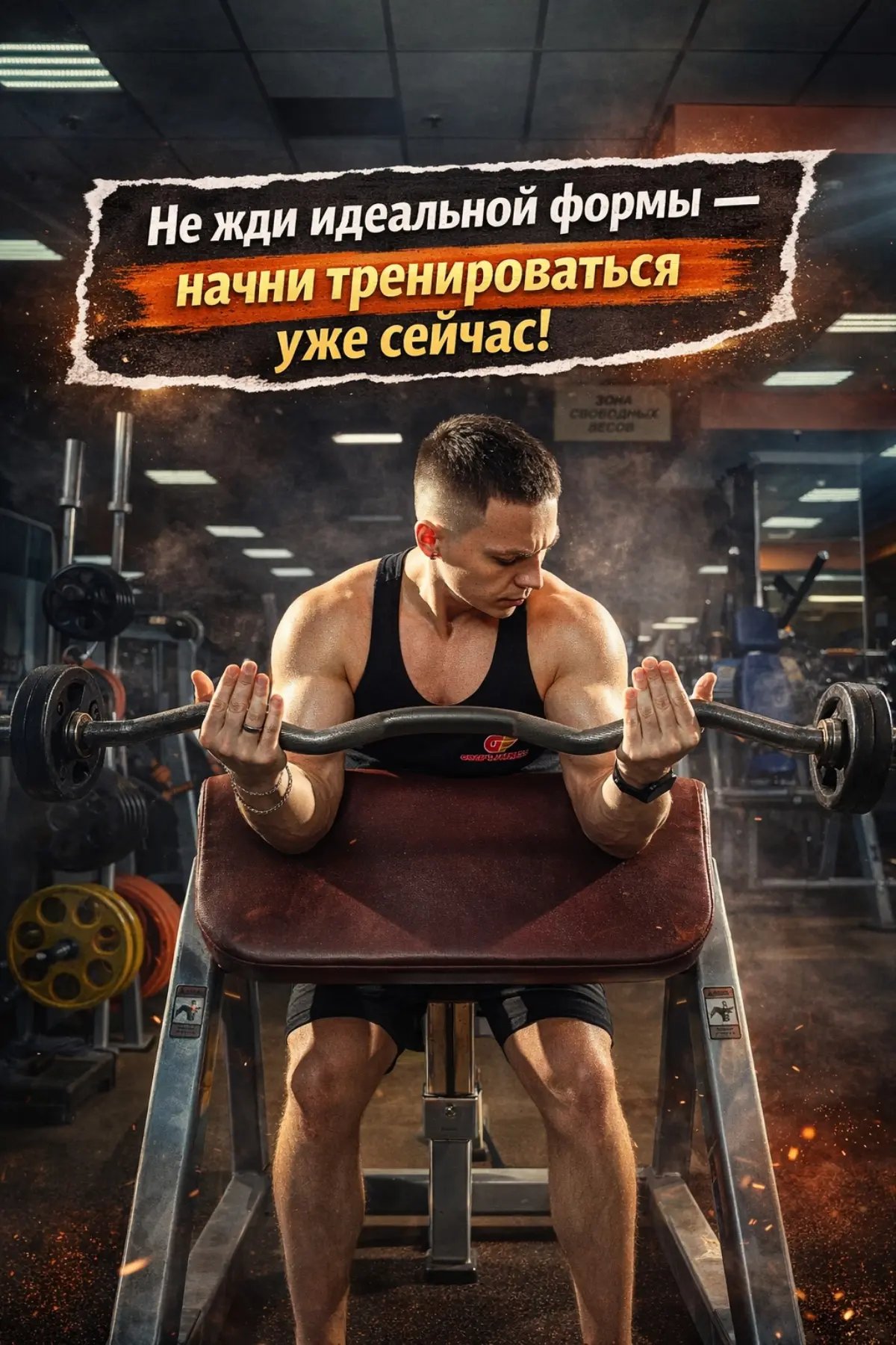 ❌ «Я не в форме, поэтому мне рано идти в зал | Сетка — социальная сеть от hh.ru