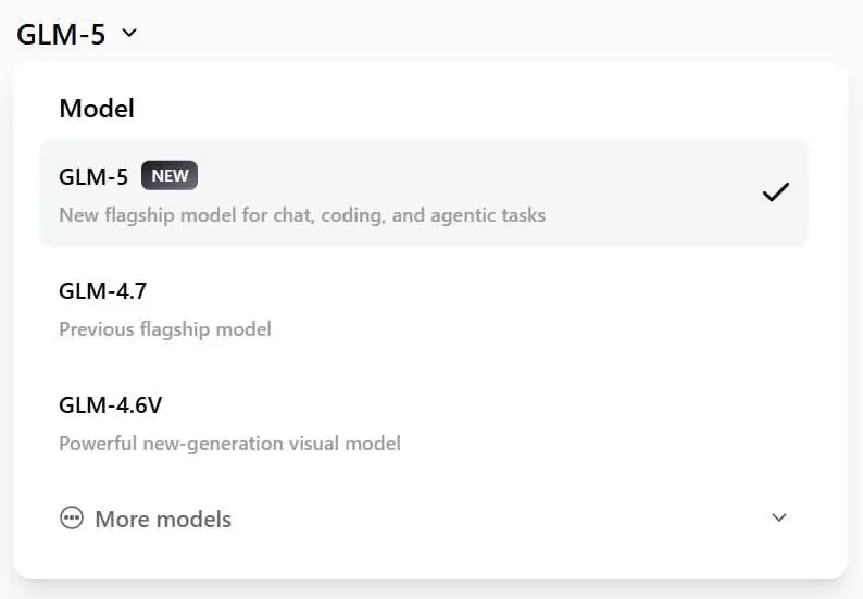 Вышла GLM 5!
От китайской компании z.ai
https://chat.z.ai/
Модель, судя по тестам — отличная. Примерно на уровне Opus 4.5 (прошлая модель).
Но тем не менее, всегда приятно иметь хорошую альтернативу | Сетка — социальная сеть от hh.ru