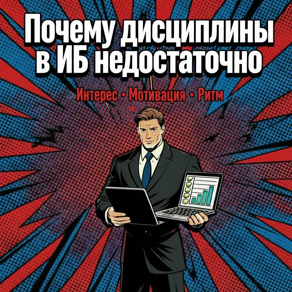 Почему дисциплины в ИБ недостаточно
Часто говорят: "Решает дисциплина" | Сетка — социальная сеть от hh.ru