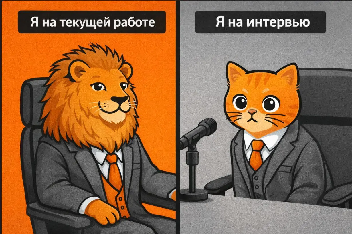Как снизить тревожность перед интервью 🍈
Привет, это CAREERS.
Тревога перед интервью - классическая реакция, которая встречается даже у опытных специалистов с сильным резюме и многолетним опытом | Сетка — социальная сеть от hh.ru