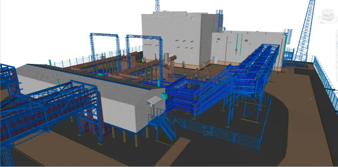 BIM-Global: создали 3D модель ПС-110/10 кВ в Aveva для БХК | Сетка — социальная сеть от hh.ru