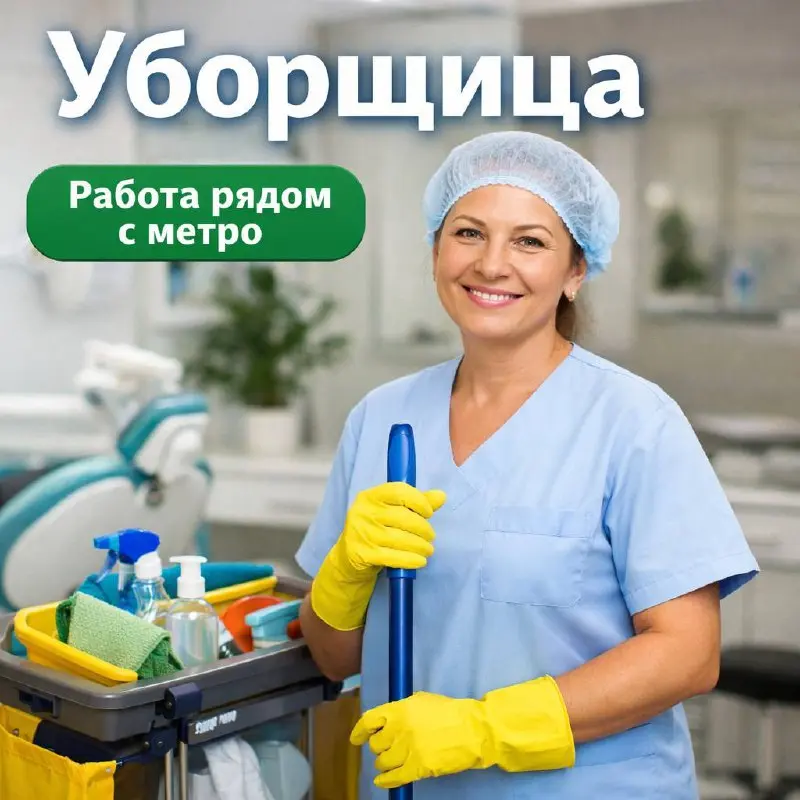 УБОРЩИЦА
От 55 000₽
стоматологическая клиника
• Москва, м | Сетка — социальная сеть от hh.ru