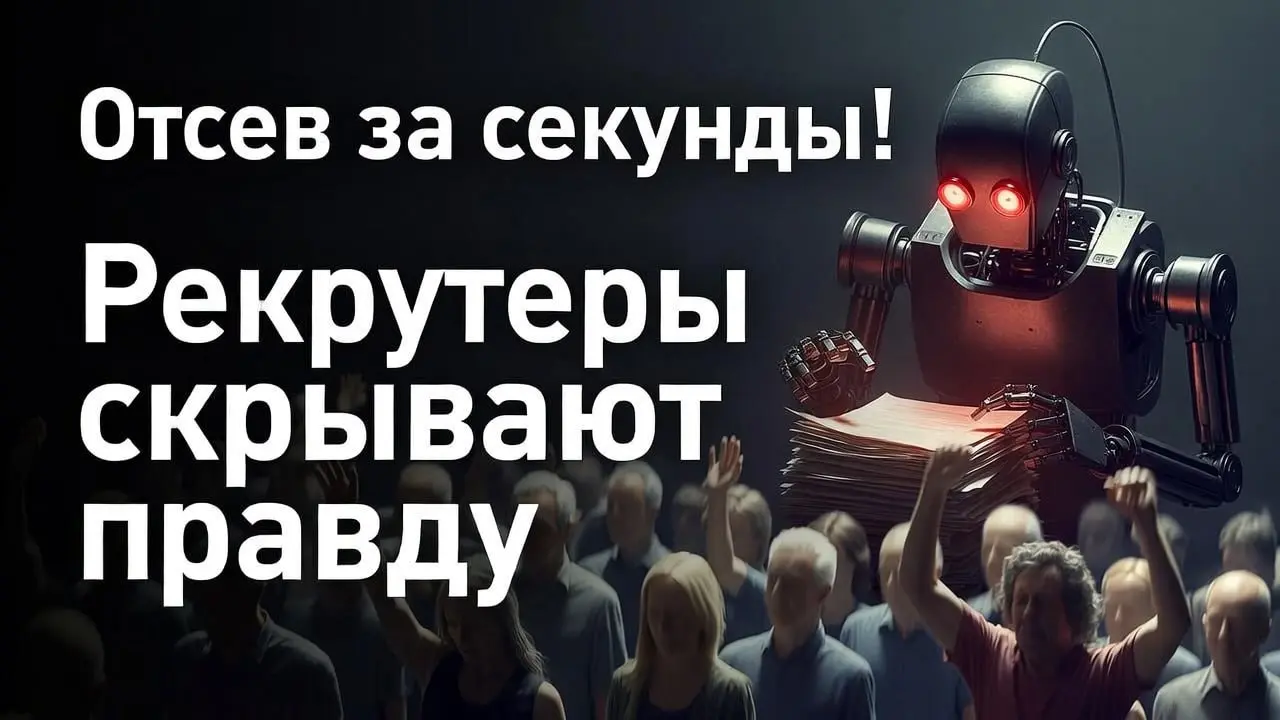 Отсев за секунды! Рекрутеры скрывают правду 💥
Если вы сейчас в активном поиске работы и разослали свое резюме по всем возможным биржам вроде HH, SuperJob или даже Avito, то обязательно прислушайтесь к... | Сетка — социальная сеть от hh.ru