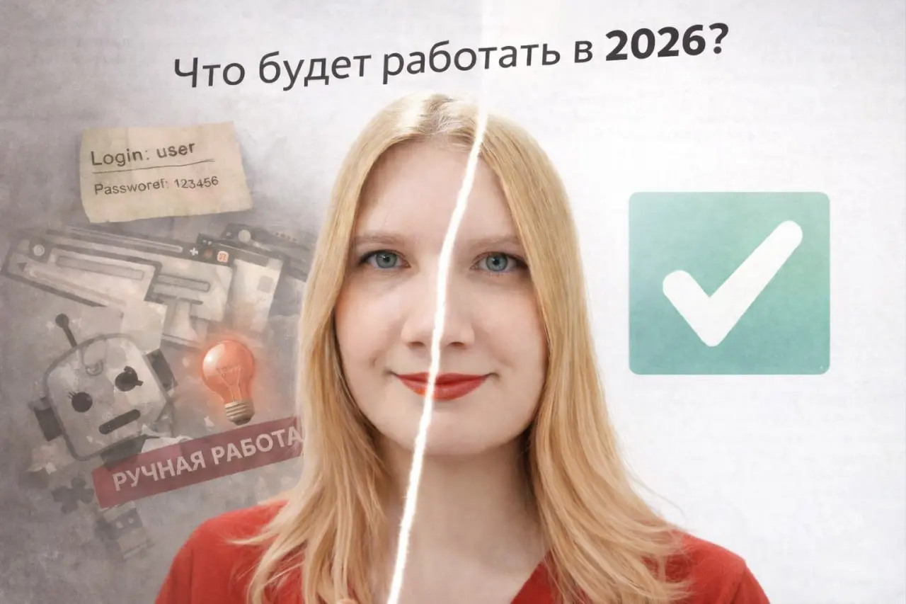 Что будет работать в автоматизации в 2026? Только то, без чего уже стыдно
Забудьте про нейросети-пересказчики и метавселенные для совещаний.
Настоящие тренды - это то, чего ваши клиенты уже не простят | Сетка — социальная сеть от hh.ru