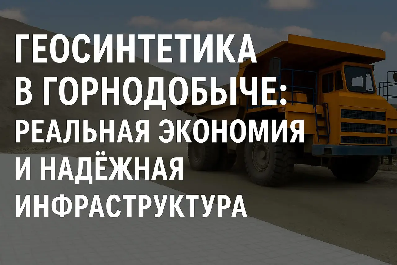 Геоматериалы применяются не только для защиты окружающей среды, но и для оптимизации затрат:
— укрепление дорог под тяжёлой техникой (георешётки, армотекстиль)
— герметизация хвостохранилищ (HDPE-мемб... | Сетка — социальная сеть от hh.ru
