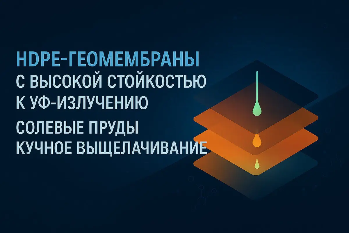 🎯 HDPE-геомембраны для солевых прудов и кучного выщелачивания
Как выбрать надёжную гидроизоляцию под агрессивные условия
💥 Что угрожает мембране на таких объектах:
— УФ-излучение + высокие температуры... | Сетка — социальная сеть от hh.ru