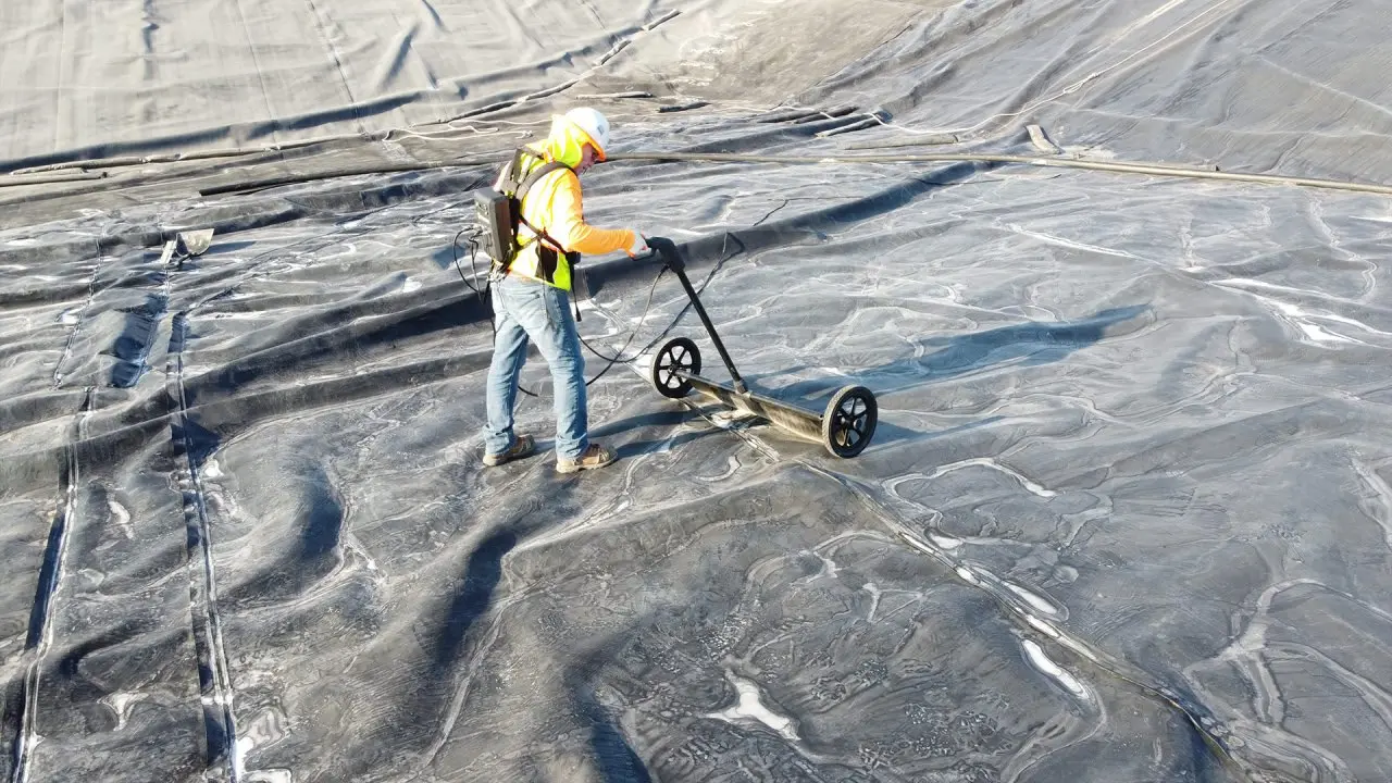 24 года под солнцем Аризоны: HDPE-геомембрана, сохранившая свариваемость и проводимость
В 1997 году в Аризоне был построен испарительный пруд площадью около 2 га для медного рудника Florence Copper | Сетка — социальная сеть от hh.ru