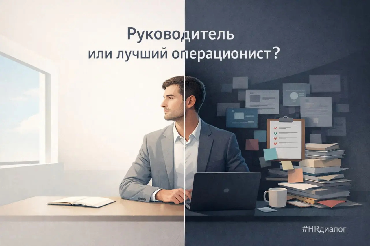 Вы руководитель или лучший операционист в команде?
Если посмотреть на всю серию целиком, становится видно одно:
перегрузка, усталость, истощение и потеря интереса — это не разные истории | Сетка — социальная сеть от hh.ru