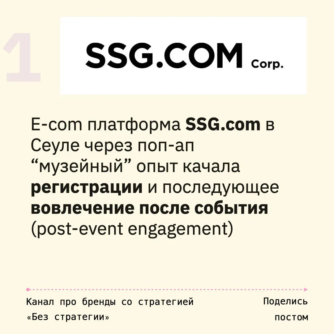 Как работать с поп-ап точками
№5 : «Поп-ап как верх воронки»
01. SSG.com
E-com платформа SSG | Сетка — социальная сеть от hh.ru
