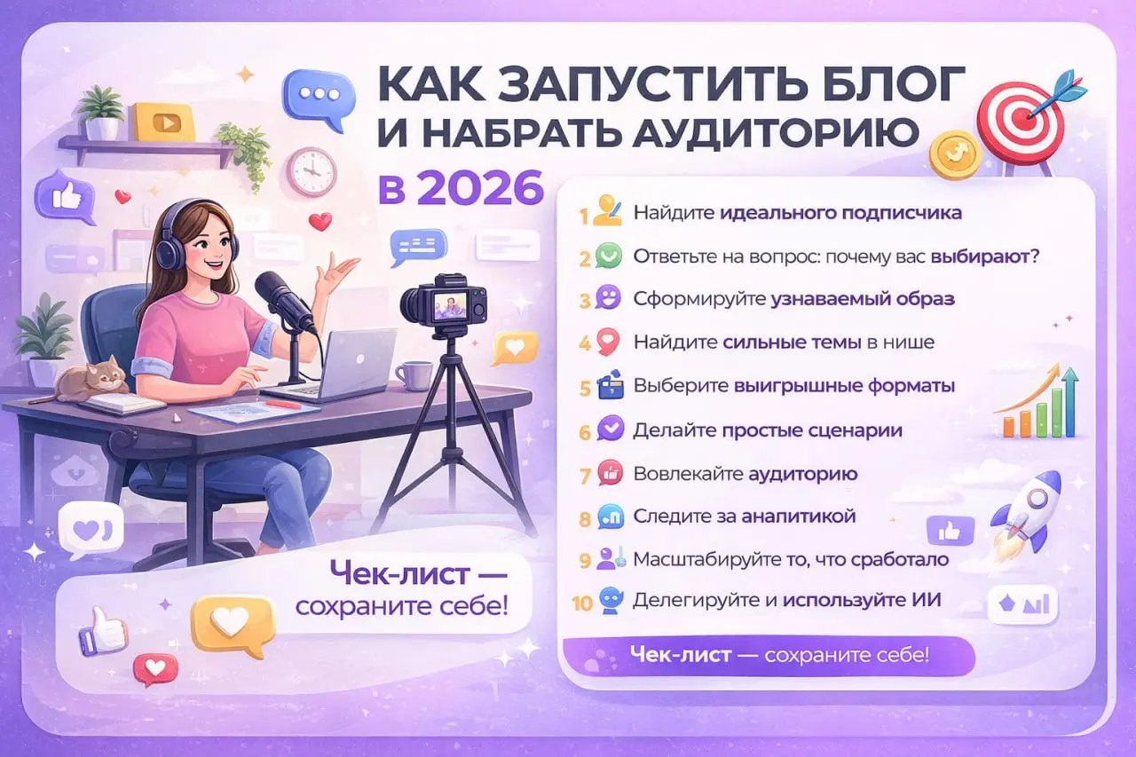 🪙 Гайд: как запустить блог и набрать аудиторию в 2026
Главное правило: не гнаться за лайками. Стройте узнаваемость, собирайте «своих» людей и формируйте комьюнити.
1 | Сетка — социальная сеть от hh.ru