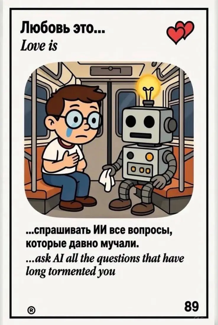 С днем влюблённых #КотиЗаи 😘
Желаю вам в делах сердечных всегда находить верный путь, да поможет нам в этом ИИ 🤭
#14фев #деньВалентина #валентиновдень #деньвлюбленных #ии #ai | Сетка — социальная сеть от hh.ru