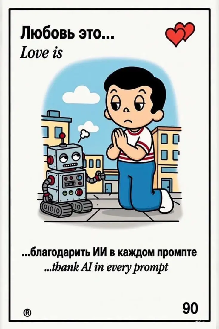 С днем влюблённых #КотиЗаи 😘
Желаю вам в делах сердечных всегда находить верный путь, да поможет нам в этом ИИ 🤭
#14фев #деньВалентина #валентиновдень #деньвлюбленных #ии #ai | Сетка — социальная сеть от hh.ru