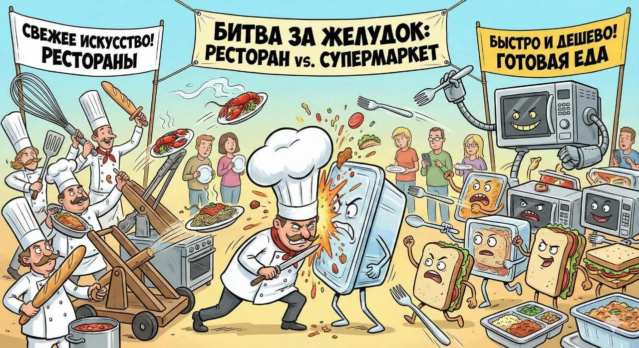 Очередной отчет продуктового ритейлера как разоблачение мифа о готовой еде
Отчет «ВкусВилла» за 2025 год показал рост выручки на 9,73% | Сетка — социальная сеть от hh.ru