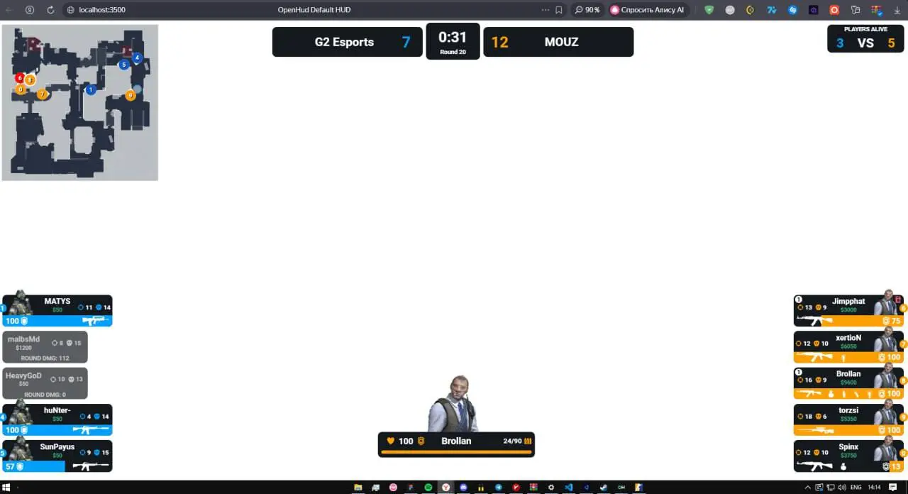 KINGDOM 6 👑
В этом году HUD-будет 🫡
Ребята из GK Esports - сделают нам красоту на трансляции 😻
#Shabanov #Турнир #KINGDOM #Киберспорт
В этом посте были ссылки, но мы их удалили по правилам Сетки | Сетка — социальная сеть от hh.ru