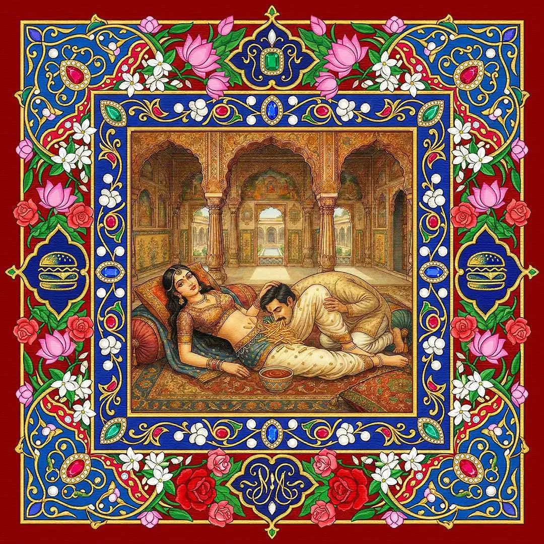 Интересную рекламную кампанию развернул Бургер Кинг, он представил свою Камасутру. Небольшой сборник из наглядных примеров как доставить удовольствие своему партнёру картошкой фри и воппером | Сетка — социальная сеть от hh.ru