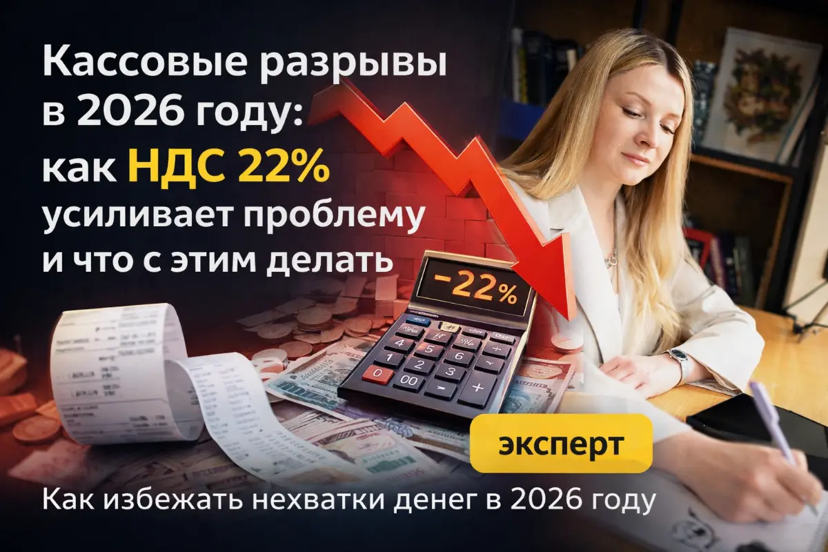Кассовые разрывы в 2026 году: как НДС 22% усиливает проблему | Сетка — социальная сеть от hh.ru