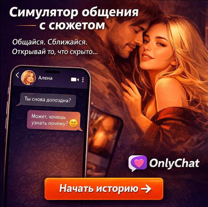 🔥OnlyChat🔥 - это игра симулятор общения в Telegram.
Ты общаешься с персонажем,
а история развивается от твоих ответов.
Чем ближе вы становитесь -
тем глубже и откровеннее диалоги | Сетка — социальная сеть от hh.ru