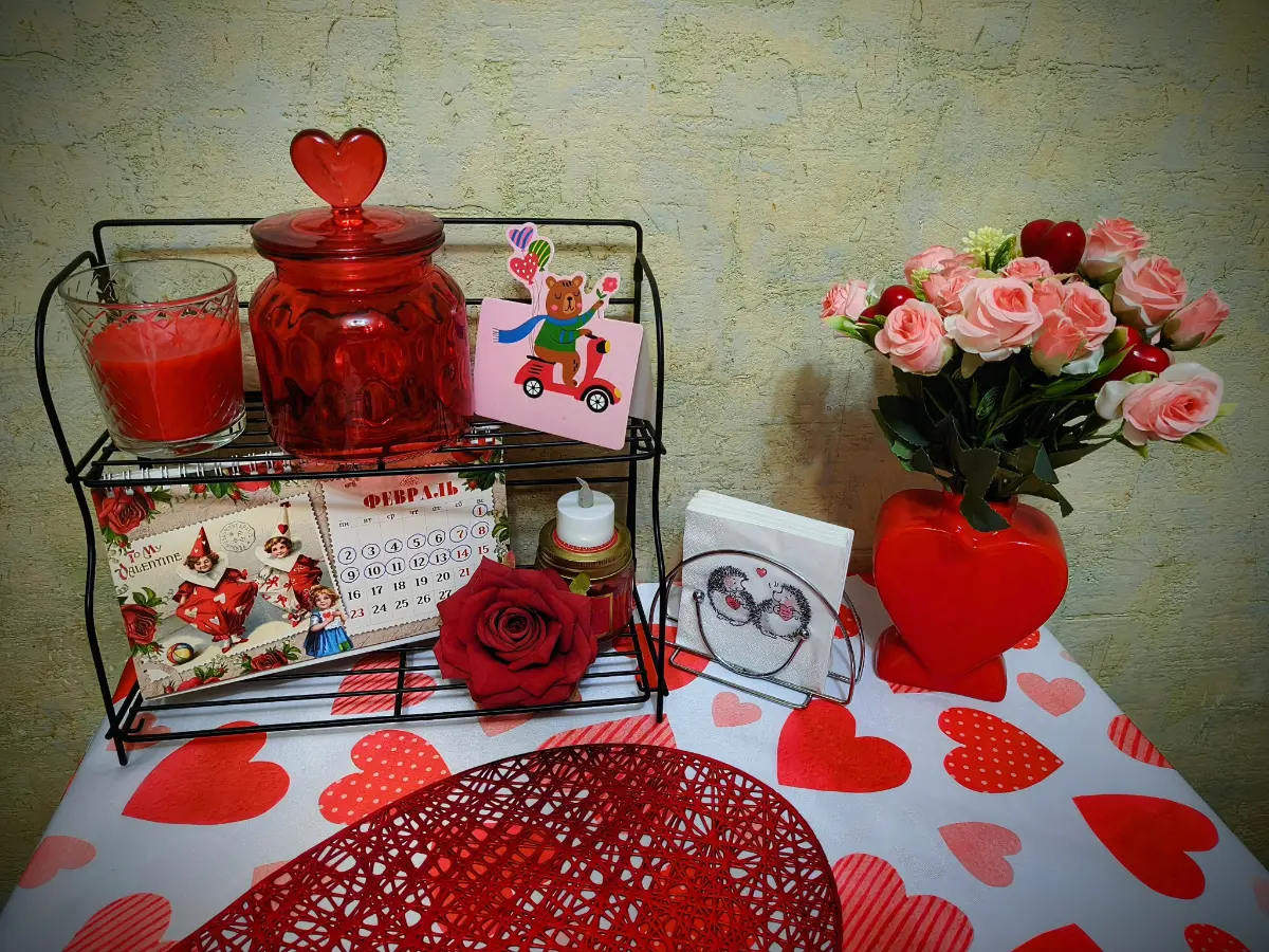 Немного кадров с моим декором к 14-му Февраля. 💖 | Сетка — социальная сеть от hh.ru