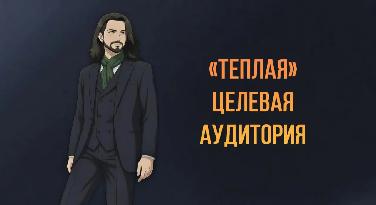 Тёплая аудитория — наблюдатели: знают о вас, но не покупали. | Сетка — социальная сеть от hh.ru
