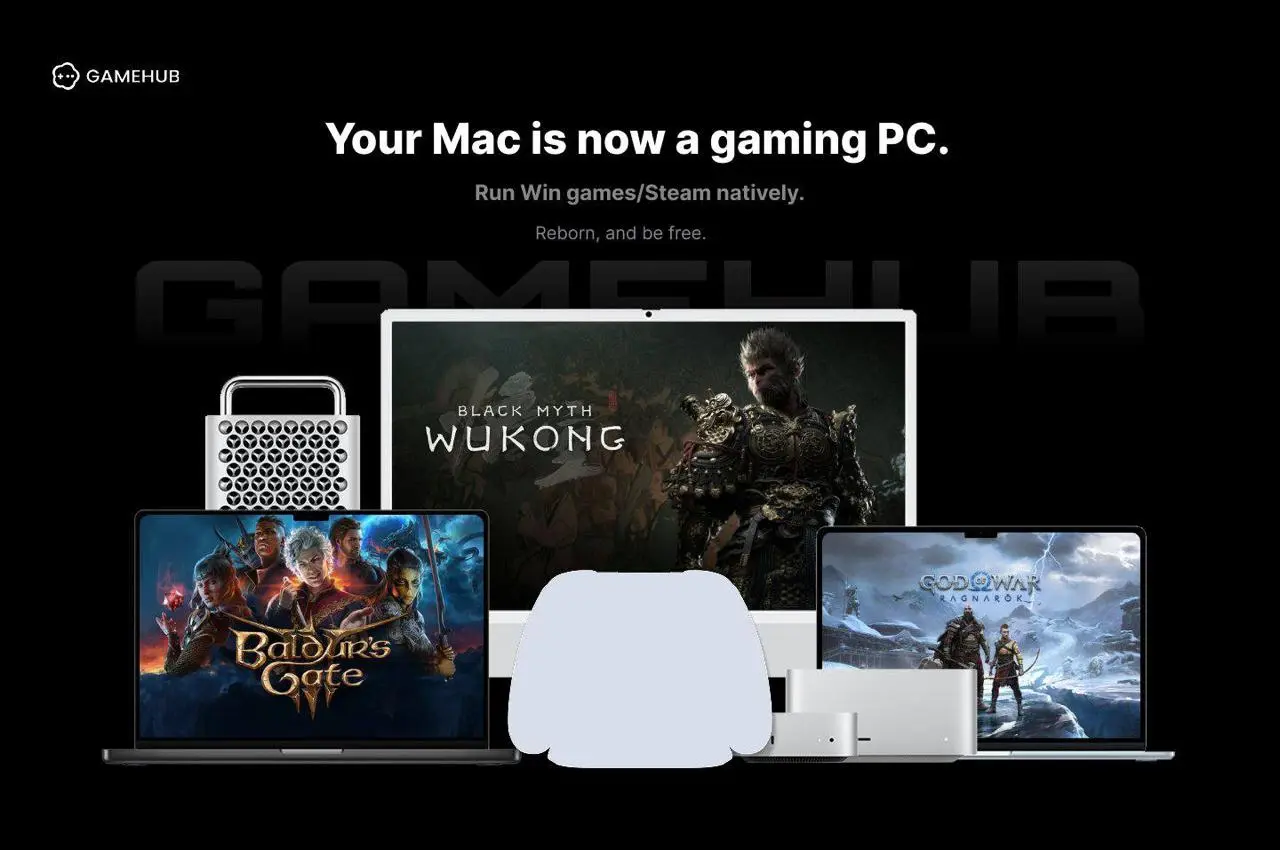 GameHub для macOS
Китайский бренд GameSir, известный своими геймпадами, и программой GameHub - тизерит версию для MacOS | Сетка — социальная сеть от hh.ru