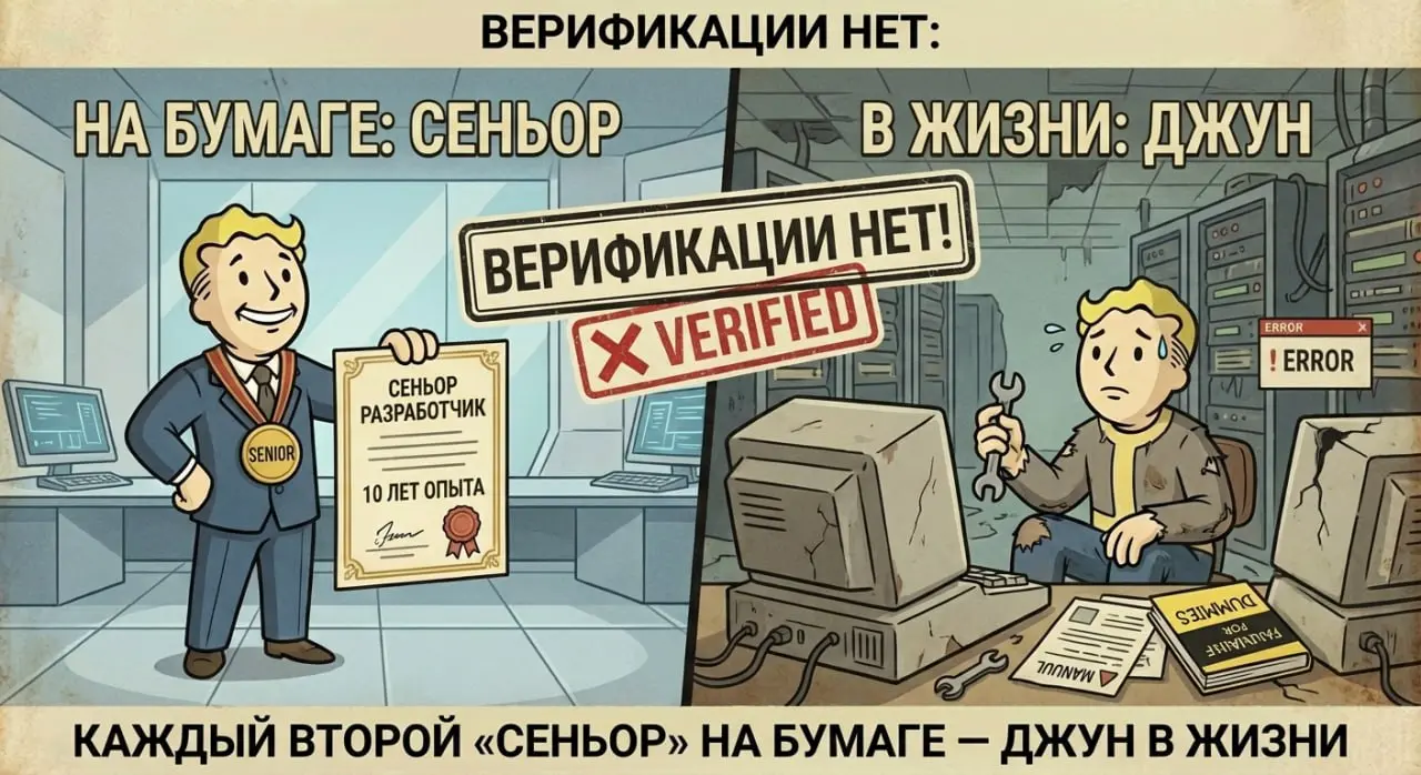 Почему сильные спецы вылетают на старте, а «пустышки» проходят дальше
То, что сейчас называют «умными фильтрами», по факту — keyword‑matching.
Алгоритм не оценивает глубину опыта | Сетка — социальная сеть от hh.ru